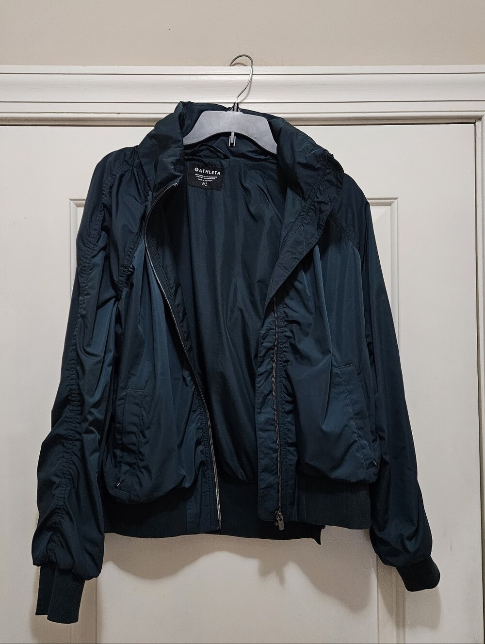 Athleta Jetset Bomber Jaclet Small Tall